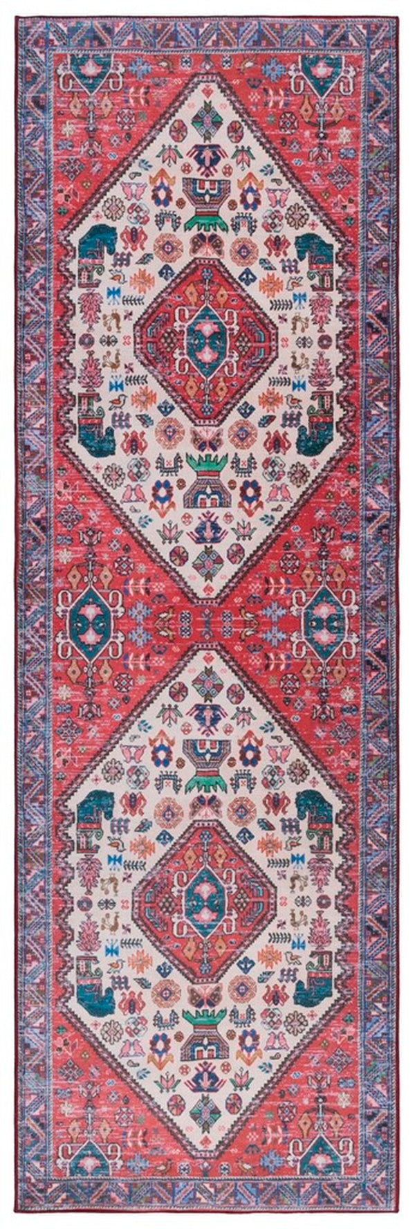 Safavieh Tucson 194 M/W S/R Power Loomed 100% Polyester Pile Traditional Rug TSN194B-9