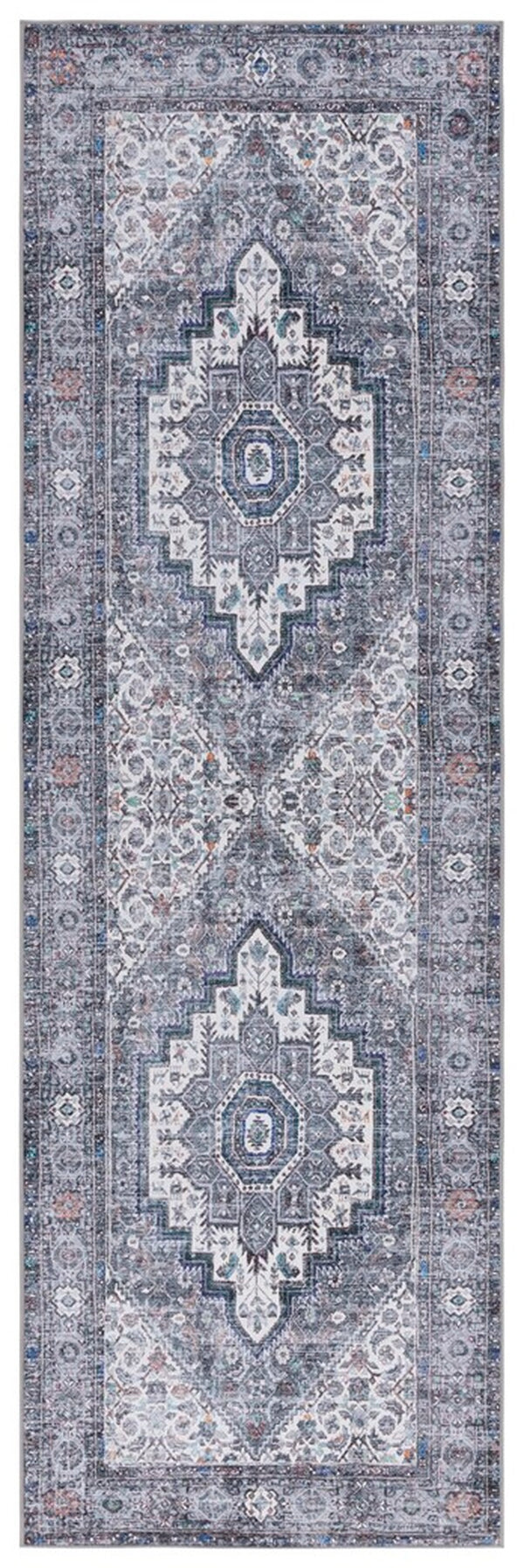 Safavieh Tucson 198 M/W S/R Power Loomed 100% Polyester Pile Traditional Rug TSN198B-9