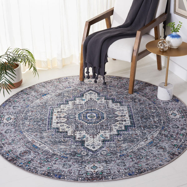 Safavieh Tucson 198 M/W S/R Power Loomed 100% Polyester Pile Traditional Rug TSN198B-9