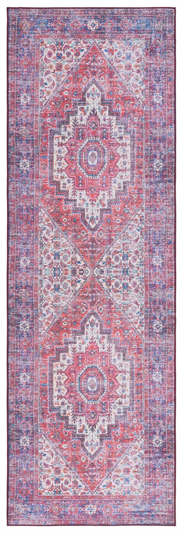 Safavieh Tucson 198 M/W S/R Power Loomed 100% Polyester Pile Traditional Rug TSN198Q-9