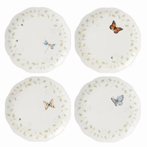 Lenox Butterfly Meadow Vines 4-Piece Dinner Plate Set 894542