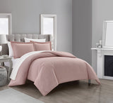 Laurel Blush Twin 5pc Duvet Set