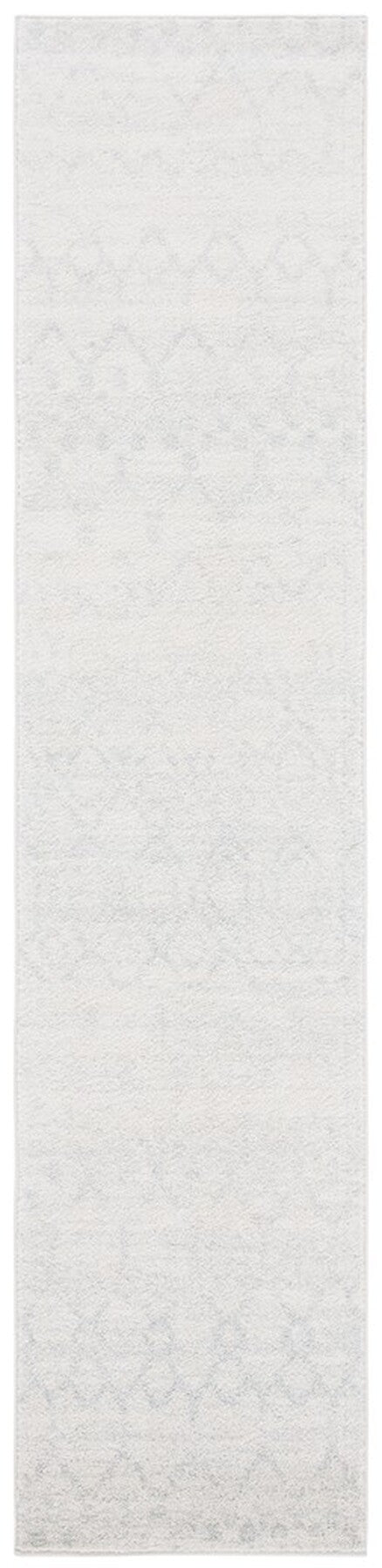 Tulum 249 Bohemian Power Loomed Polypropylene Pile Rug Ivory / Light Grey