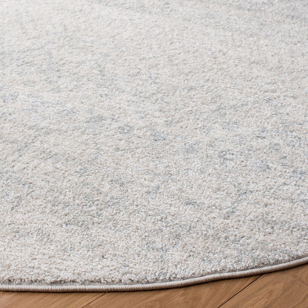 Tulum 249 Bohemian Power Loomed Polypropylene Pile Rug Ivory / Light Grey