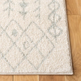 Tulum 262 Bohemian Power Loomed Polypropylene Pile Rug Ivory / Light Grey