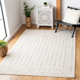 Tulum 262 Bohemian Power Loomed Polypropylene Pile Rug Ivory / Light Grey