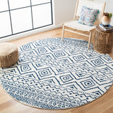 Safavieh Tulum 267 Power Loomed 60% Polypropylene/40% Jute Bohemian Rug TUL267C-8SQ