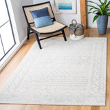 Tulum 268 Bohemian Power Loomed Polypropylene Pile Rug Ivory / Light Grey