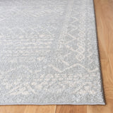 Tulum 268 Bohemian Power Loomed Polypropylene Pile Rug Light Grey / Ivory