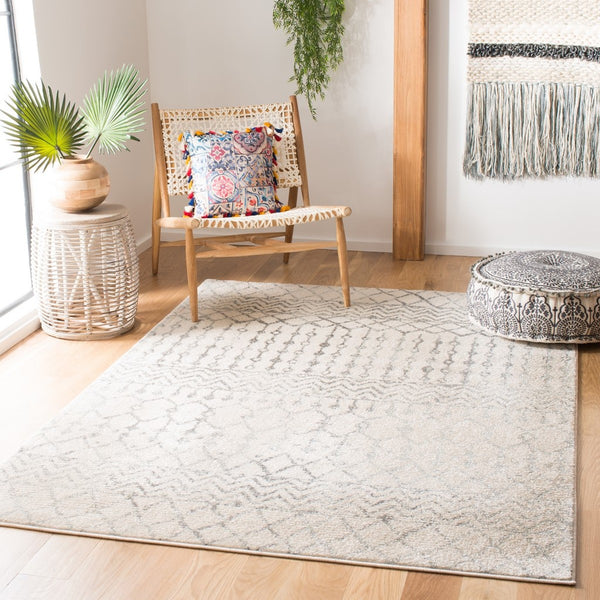 Safavieh Tulum 270 Power Loomed 60% Polypropylene/40% Jute Bohemian Rug TUL270A-8SQ