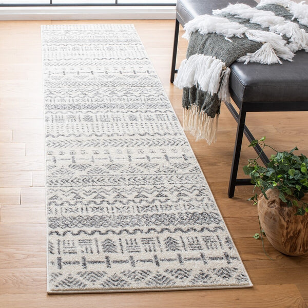 Safavieh Tulum 600 Power Loomed 78% Polypropylene/14% Jute/8% Latex Bohemian Rug TUL624A-6