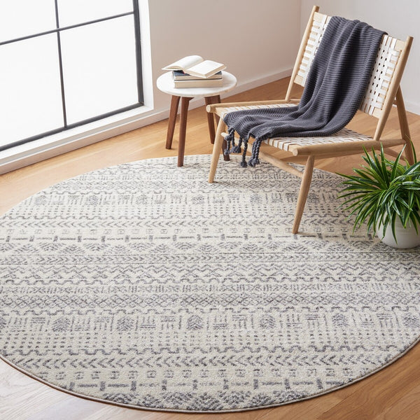 Safavieh Tulum 600 Power Loomed 78% Polypropylene/14% Jute/8% Latex Bohemian Rug TUL624A-6