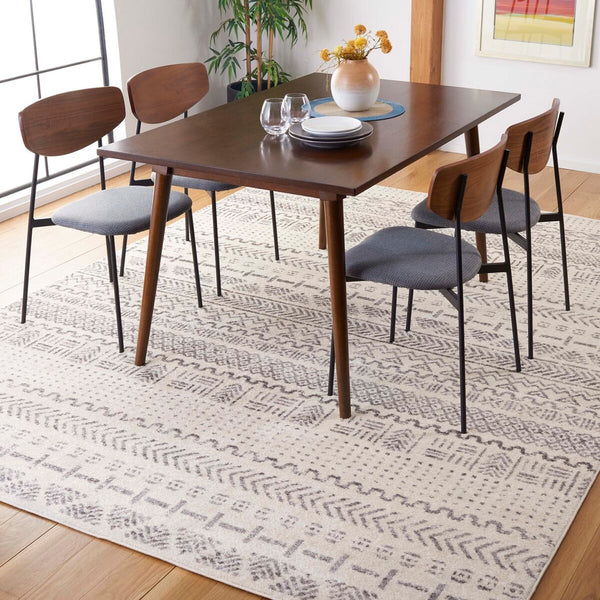 Safavieh Tulum 600 Power Loomed 78% Polypropylene/14% Jute/8% Latex Bohemian Rug TUL624A-6