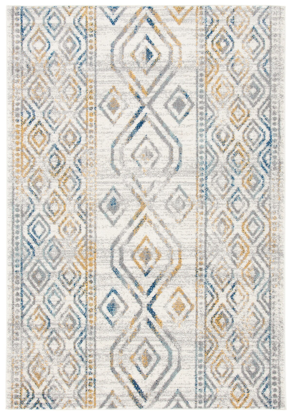 Safavieh Tulum 636 Power Loomed 78% Polypropylene/14% Jute/8% Latex Bohemian Rug TUL636A-6