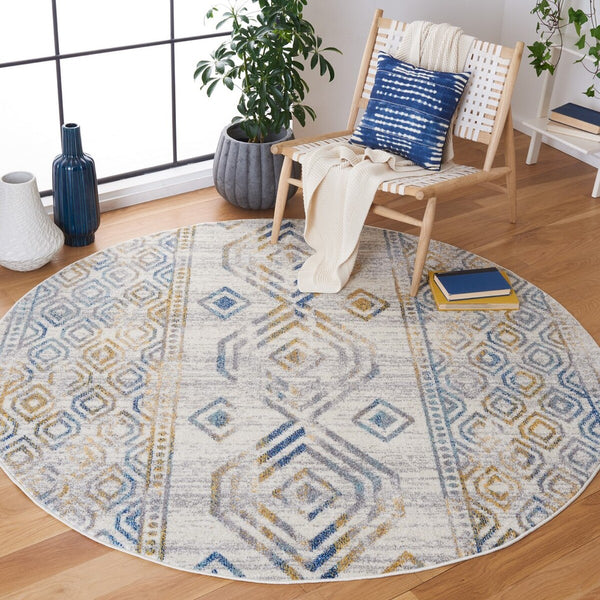 Safavieh Tulum 636 Power Loomed 78% Polypropylene/14% Jute/8% Latex Bohemian Rug TUL636A-6