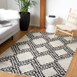 Safavieh Tulum 642 Power Loomed 78% Polypropylene/14% Jute/8% Latex Bohemian Rug TUL642A-6