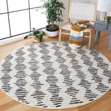 Safavieh Tulum 644 Power Loomed 78% Polypropylene/14% Jute/8% Latex Bohemian Rug TUL644A-3