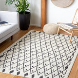 Safavieh Tulum 650 Power Loomed 78% Polypropylene/14% Jute/8% Latex Bohemian Rug TUL650A-6