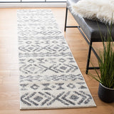 Tulum 600  Powerloomed 78 % Polypropylene + 14 % Jute + 8 % Latex Rug Ivory / Grey