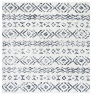 Tulum 600  Powerloomed 78 % Polypropylene + 14 % Jute + 8 % Latex Rug Ivory / Grey