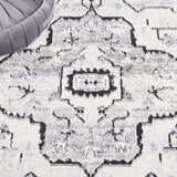 Safavieh Tulum 664 Power Loomed Rug Ivory Grey / Charcoal 9' x 12'