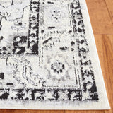 Safavieh Tulum 664 Power Loomed Rug Ivory Grey / Charcoal 9' x 12'