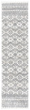 Tunisia 737 Bohemian Power Loomed 100 % Polyproplene Pile Rug Ivory / Black