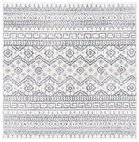 Tunisia 737 Bohemian Power Loomed 100 % Polyproplene Pile Rug Ivory / Black