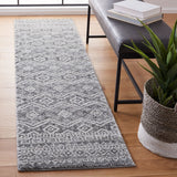 Tunisia 737 Bohemian Power Loomed 100 % Polyproplene Pile Rug Black / Ivory