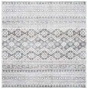 Tunisia 737 Bohemian Power Loomed 100 % Polyproplene Pile Rug Black / Ivory