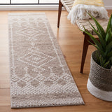 Tunisia 741 Bohemian Power Loomed 100 % Polyproplene Pile Rug Tan / Ivory