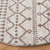 Tunisia 742 Bohemian Power Loomed 100 % Polyproplene Pile Rug Ivory / Tan