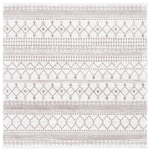 Tunisia 742 Bohemian Power Loomed 100 % Polyproplene Pile Rug Ivory / Tan