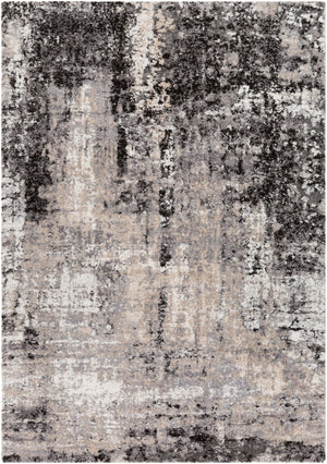 Tuscany TUS-2312 Modern Polypropylene, Polyester Rug TUS2312-9121 Beige, Black, Medium Gray, Ivory, Charcoal 85% Polypropylene, 15% Polyester 9' x 12'1"