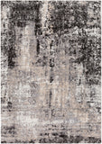 Tuscany TUS-2312 Modern Polypropylene, Polyester Rug TUS2312-9121 Beige, Black, Medium Gray, Ivory, Charcoal 85% Polypropylene, 15% Polyester 9' x 12'1"