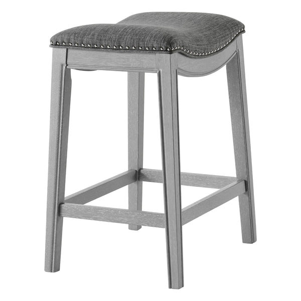 Grover Fabric Counter Stool Lyon Dark Gray