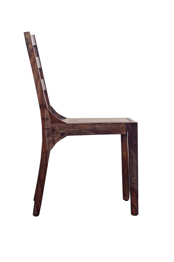 Porter Designs Fall River Solid Sheesham Wood Contemporary Dining Chair Brown 07-117-02-1128A-1