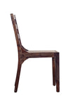 Porter Designs Fall River Solid Sheesham Wood Contemporary Dining Chair Brown 07-117-02-1128A-1