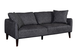 Porter Designs Asher Mid-Century Modern Modern Sofa Gray 01-33C-01-5203