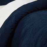 Mayflower Navy Queen 5pc Comforter Set