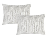 Alligator Beige Queen 3pc Comforter Set