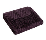 Foremost Purple Throw Blanket