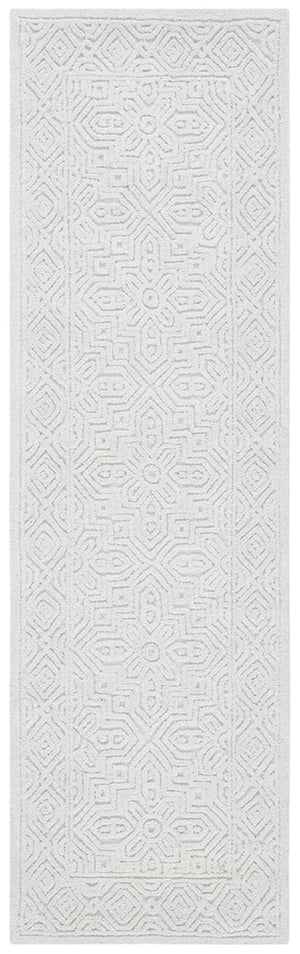 Safavieh Textural 101 Hand Tufted 80% Wool and 20% Cotton Contemporary Rug TXT101A-10SQ
