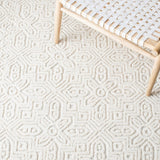 Textural 101 Hand Tufted 80% Wool, 20% Cotton Contemporary Rug Ivory 80% Wool, 20% Cotton TXT101A-9