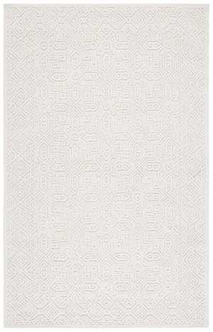 Safavieh Textural 101 Hand Tufted 80% Wool and 20% Cotton Contemporary Rug TXT101A-10SQ