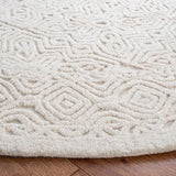 Safavieh Textural 101 Hand Tufted 80% Wool and 20% Cotton Contemporary Rug TXT101A-10SQ