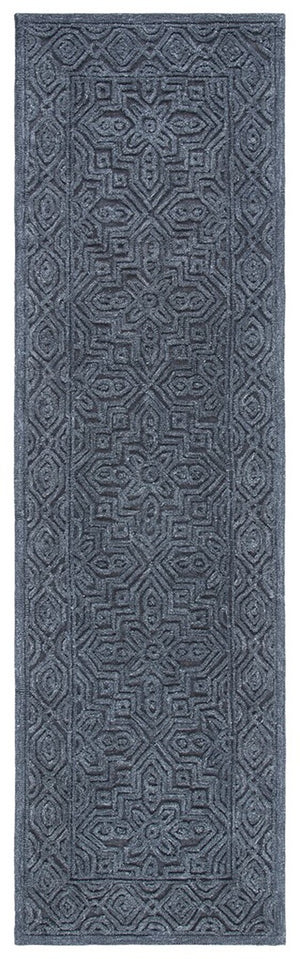 Textural 101 Hand Tufted 80% Wool 20% Cotton Contemporary Rug Charcoal 80% Wool 20% Cotton TXT101H-9