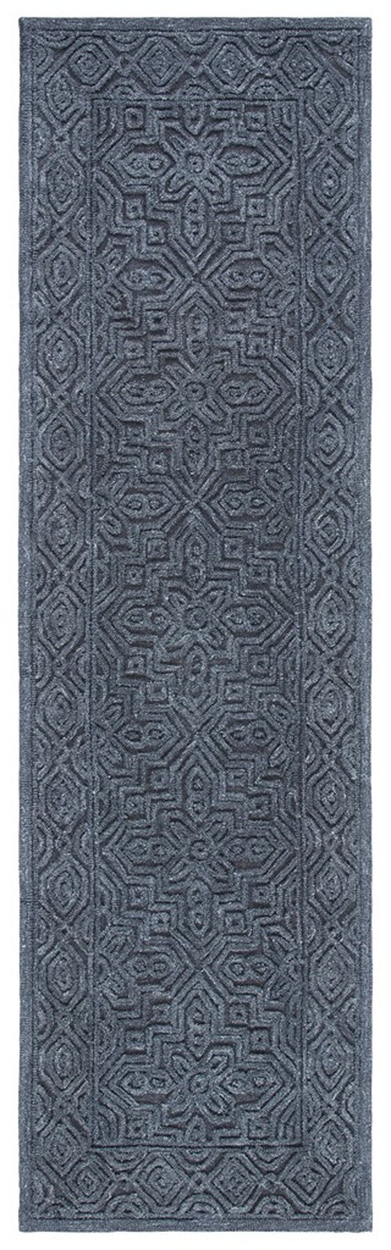 Textural 101 Hand Tufted 80% Wool 20% Cotton Contemporary Rug Charcoal 80% Wool 20% Cotton TXT101H-9