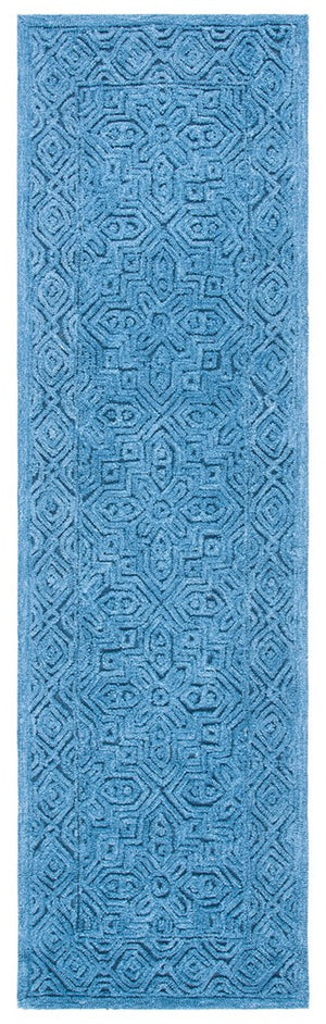 Textural 101 Hand Tufted 80% Wool 20% Cotton Contemporary Rug Dark Blue 80% Wool 20% Cotton TXT101N-9