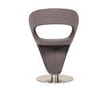 VIG Furniture Modrest Alya Modern Grey Fabric Lounge Chair VGOBTY44-F-GRY VGOBTY44-F-GRY
